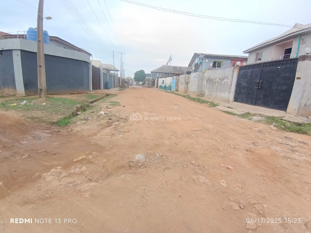 Half Plot of Corner Piece Fenced and Gated Land. Owner Selling, Ayobo, Ipaja, Lagos, Mixed-use Land for Sale