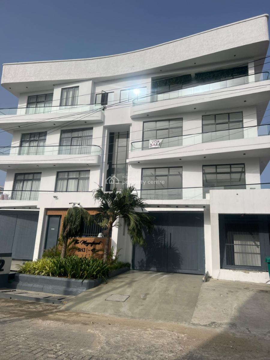 Brand New 4 Bedroom Maisonnette with Bq, Elevator and Gym, Lekki Phase 1, Lekki, Lagos, House for Sale