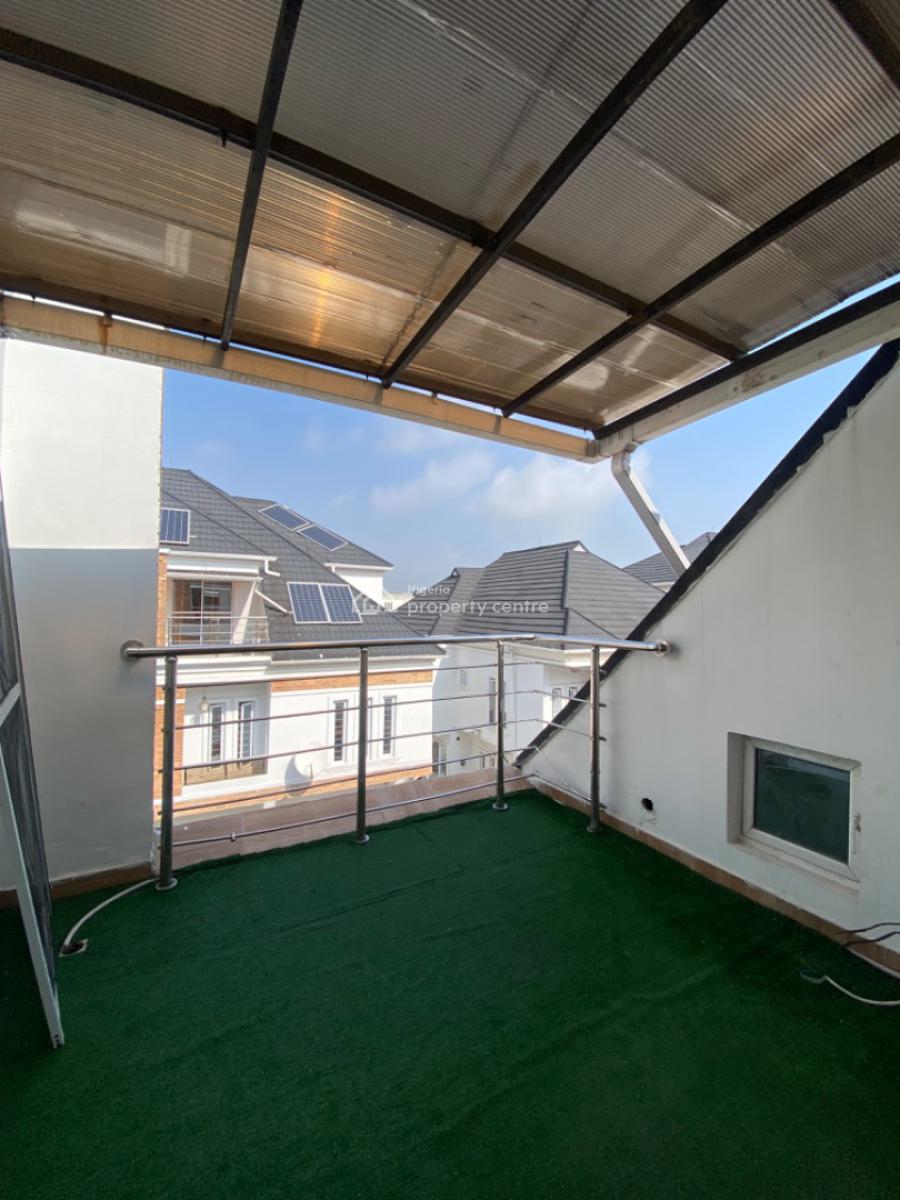 4 Bedroom Semi Detached Duplex with Bq, Ikota, Lekki, Lagos, Semi-detached Duplex for Rent