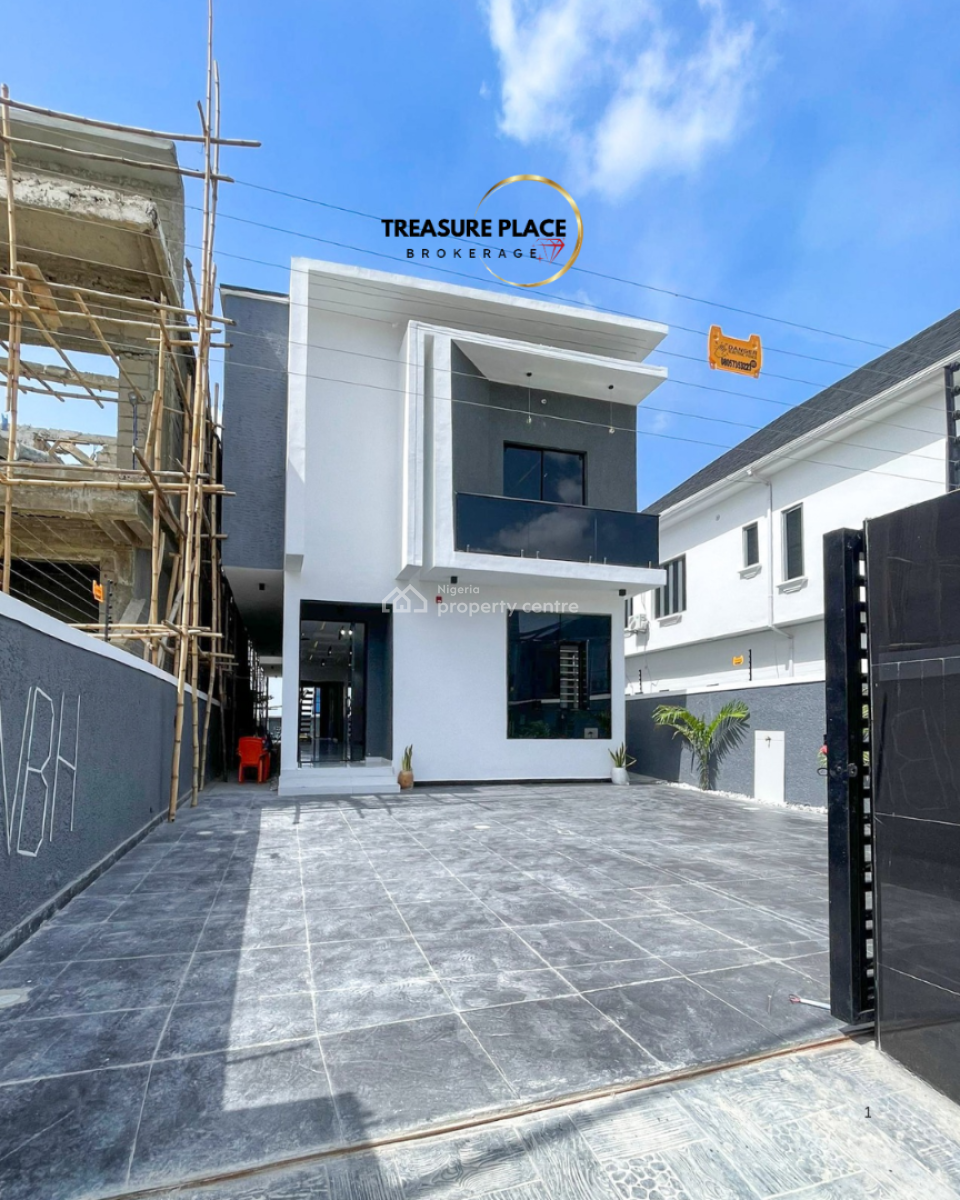 Alluring 5 Bedroom Fully Detached Duplex in a Beautiful Estate, Ajah, Lagos, Detached Duplex for Sale