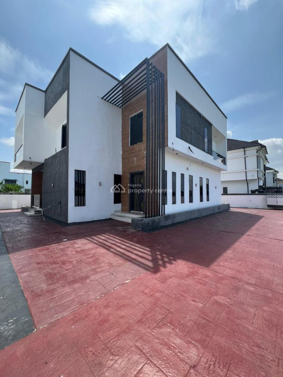 Beautifully Furnished 5 Bedroom Duplex in a Good Area, Sangotedo, Ajah, Lagos, Detached Duplex for Sale