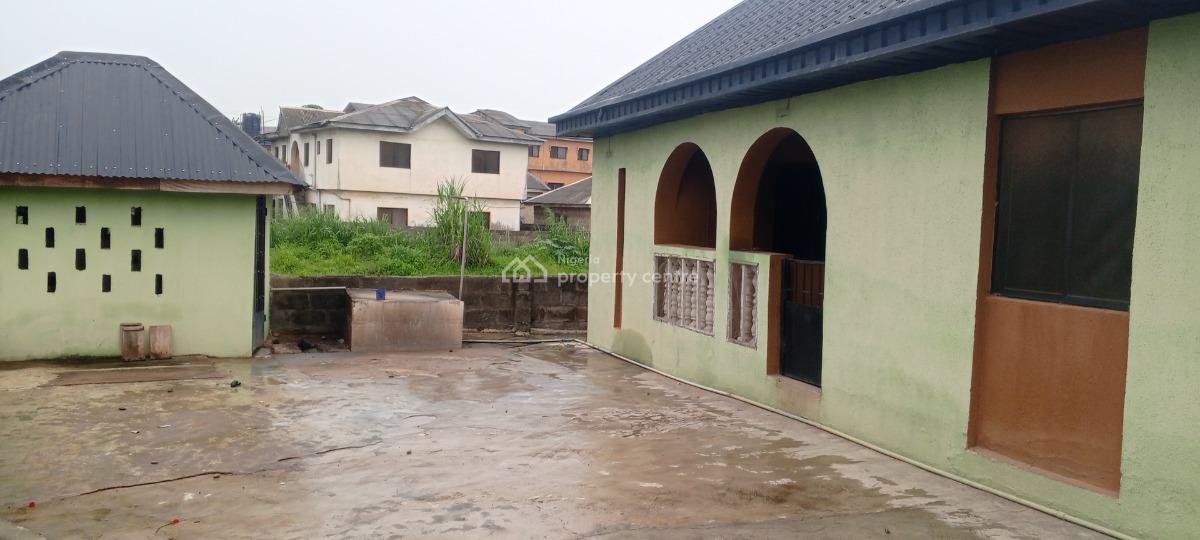 Self Compound 6 Bedroom Bungalow on Half Plot, Very Close to Express, Via Ibafo Police Station, Ibafo, Ogun, Detached Bungalow for Sale