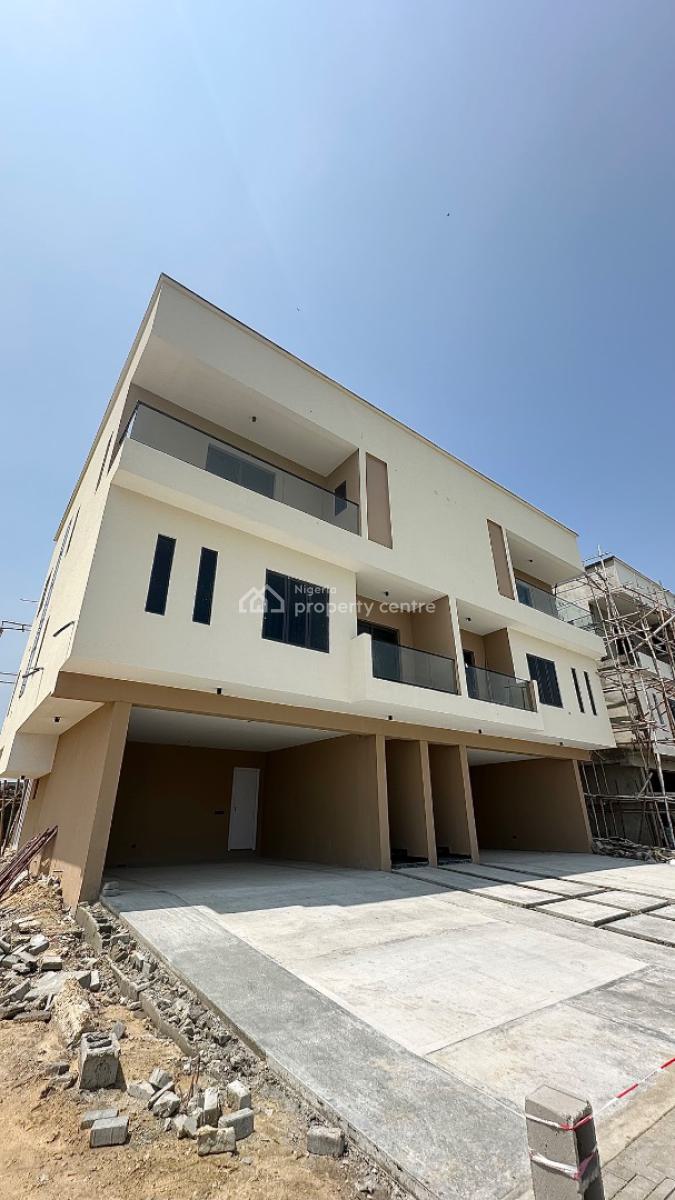 Magnificent Contemporary Brand New  Automated 4bdr Semi-detached + Bq, Lagoon District in, Lekki Phase 1, Lekki, Lagos, Semi-detached Duplex for Sale