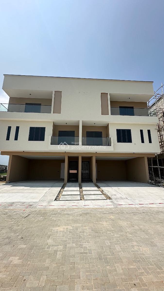 Magnificent Contemporary Brand New  Automated 4bdr Semi-detached + Bq, Lagoon District in, Lekki Phase 1, Lekki, Lagos, Semi-detached Duplex for Sale