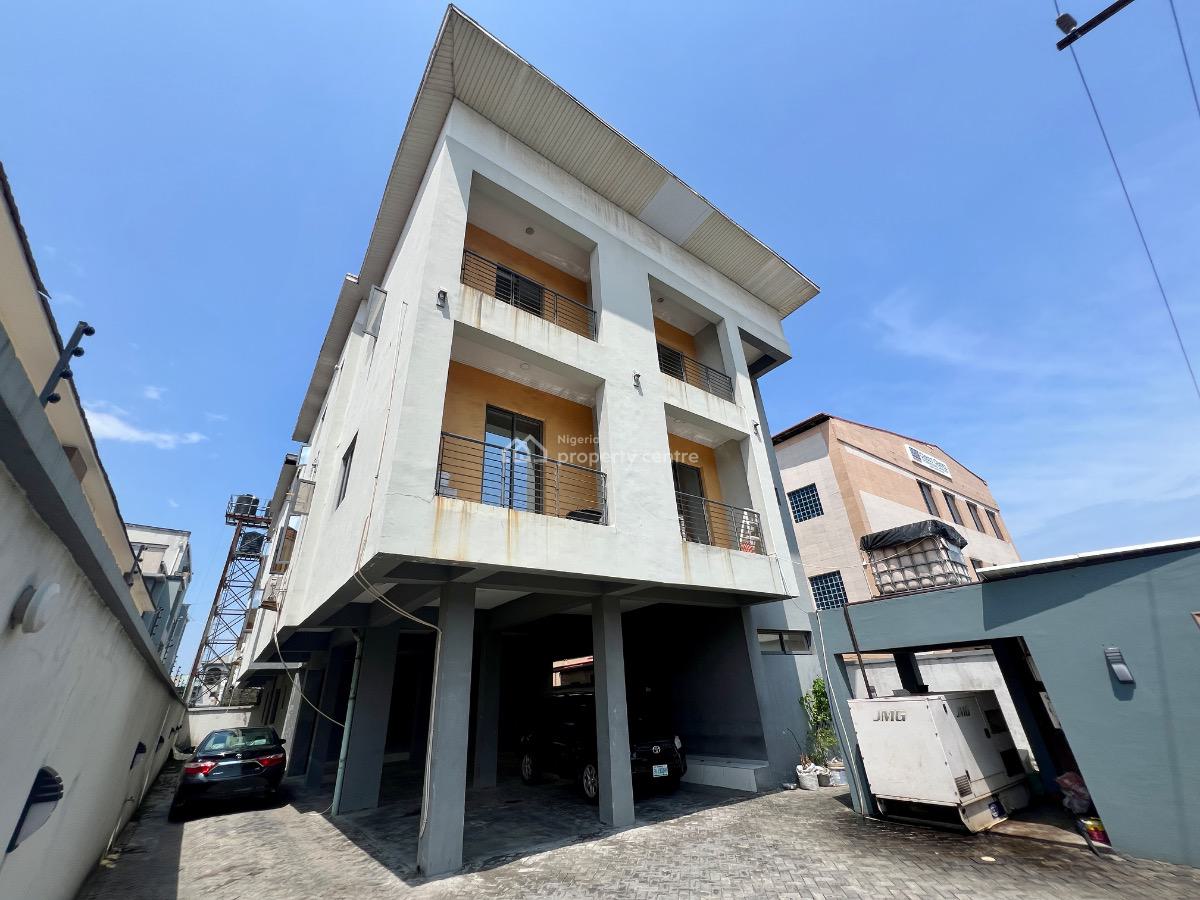 Lovely 2 Bedroom Apartment with Power Serviced, Elf Bus Stop, Lekki Right, Lekki Phase 1, Lekki, Lagos, Block of Flats for Sale