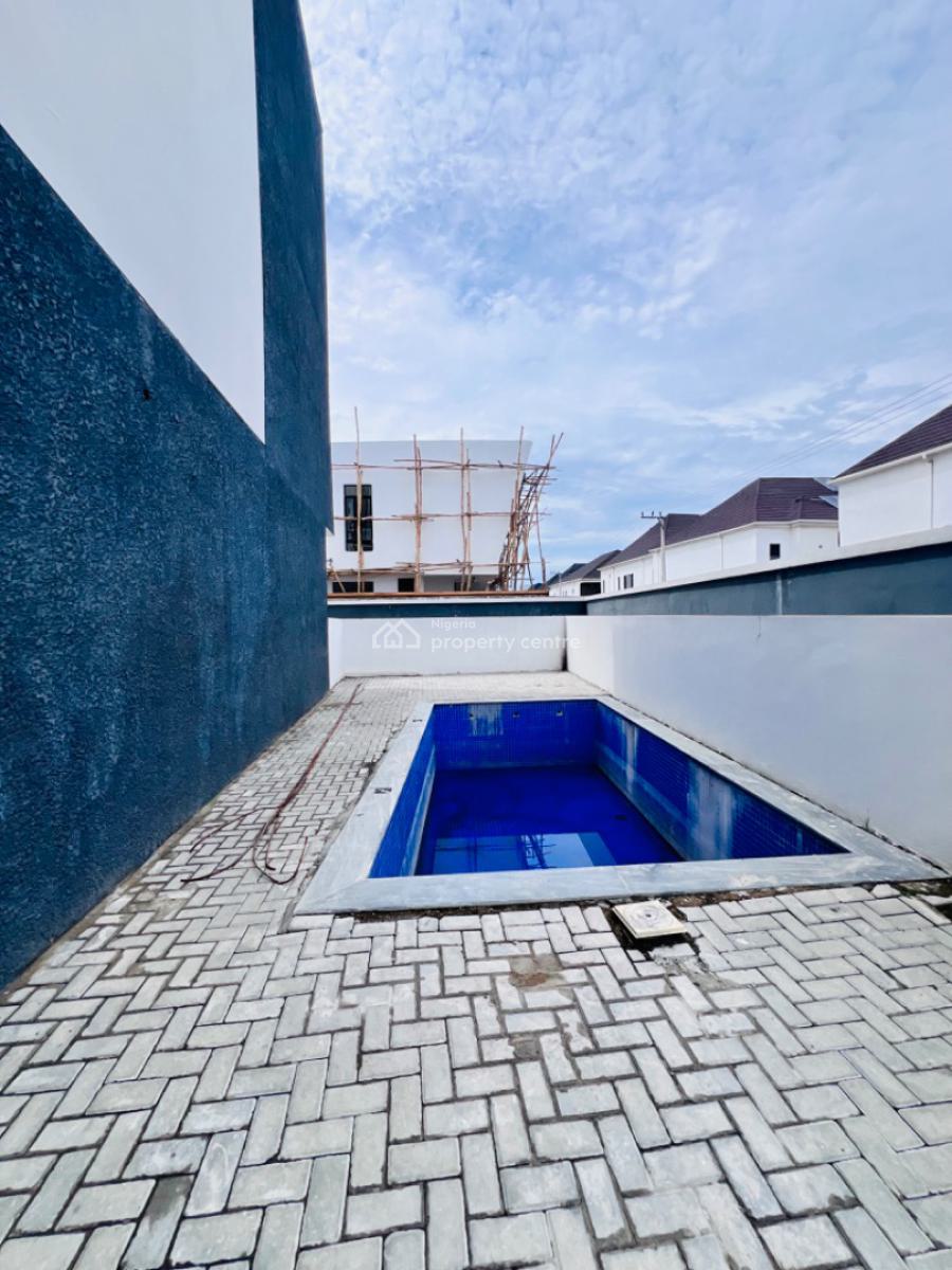Very Massive, Ultramodern 4 Bedroom Duplex with Swimming Pool, Dpkay Estate Before The Orchid Roundabout, Lekki, Lagos, Terraced Duplex for Rent