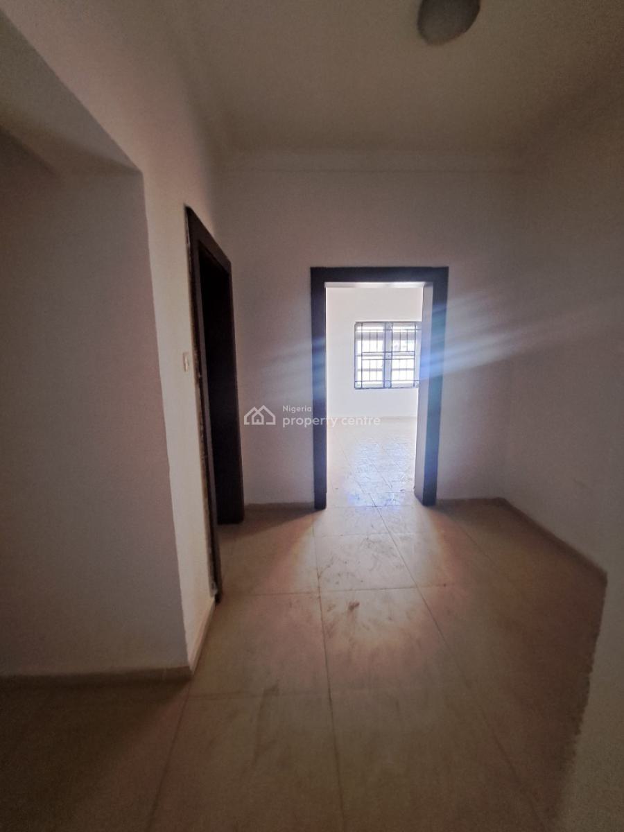 Spaciously Finished 3 Bedroom Flat with Bq, Close to Kado Market, Life Camp, Abuja, Flat / Apartment for Rent