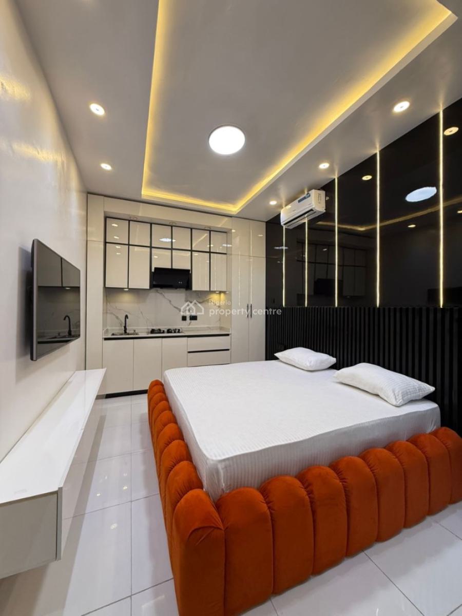 Beautiful One Bedroom Studio Apartment, Chevron Drive, Lekki, Lagos, Flat / Apartment Short Let
