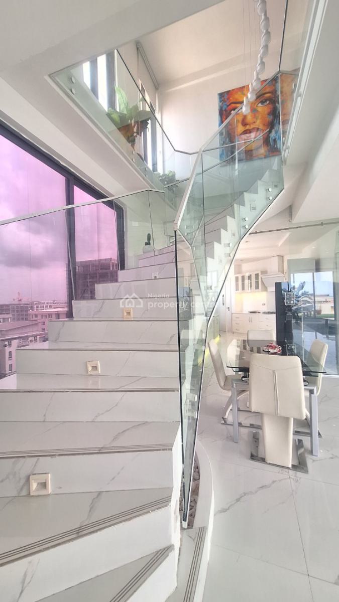 3 Bedroom Luxury Penthouse Maisonette, Lekki Phase1, Lekki, Lagos, Flat / Apartment for Rent