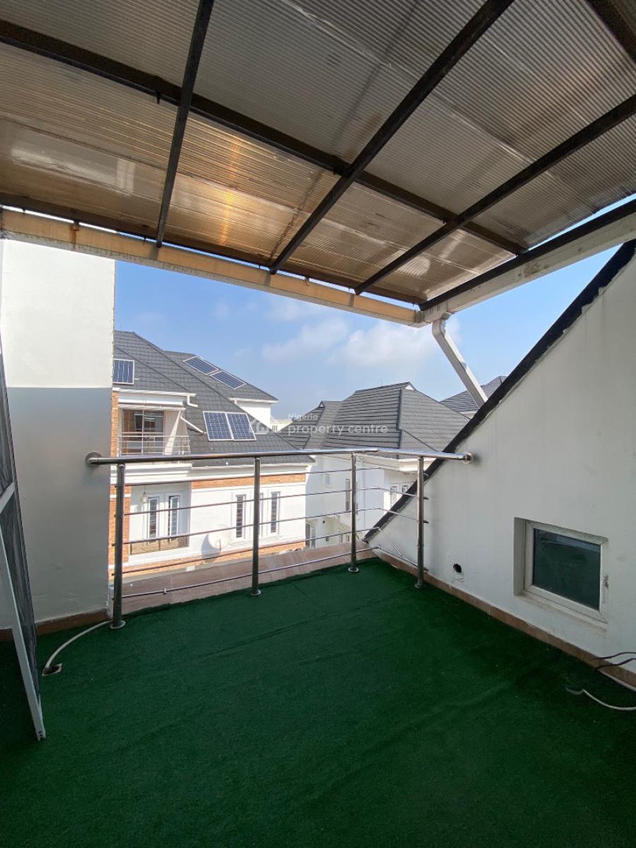 4 Bedroom Semi Detached Duplex with a Room Bq, Oral Estate, Ikota, Lekki, Lagos, Semi-detached Duplex for Rent