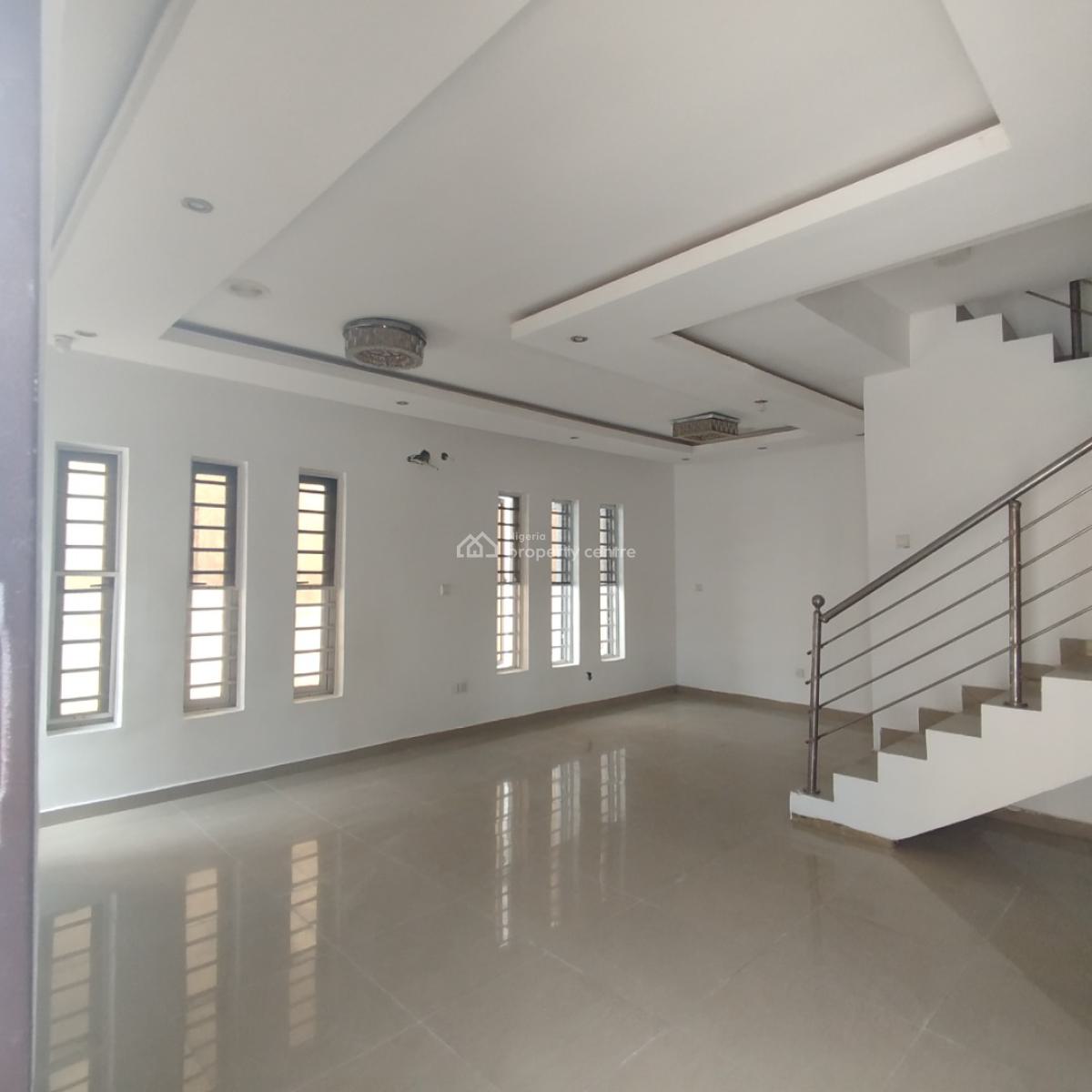 Nice 4 Bedroom Semi Detached Duplex with Bq, Oral Estate Close to 2nd Toll Gate, Lekki Expressway, Lekki, Lagos, Semi-detached Duplex for Rent