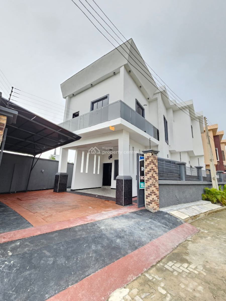 Luxury Contemporary 5 Bedroom Deluxe Detached Duplex  with Bq, Ikota, Lekki, Lagos, Detached Duplex for Sale