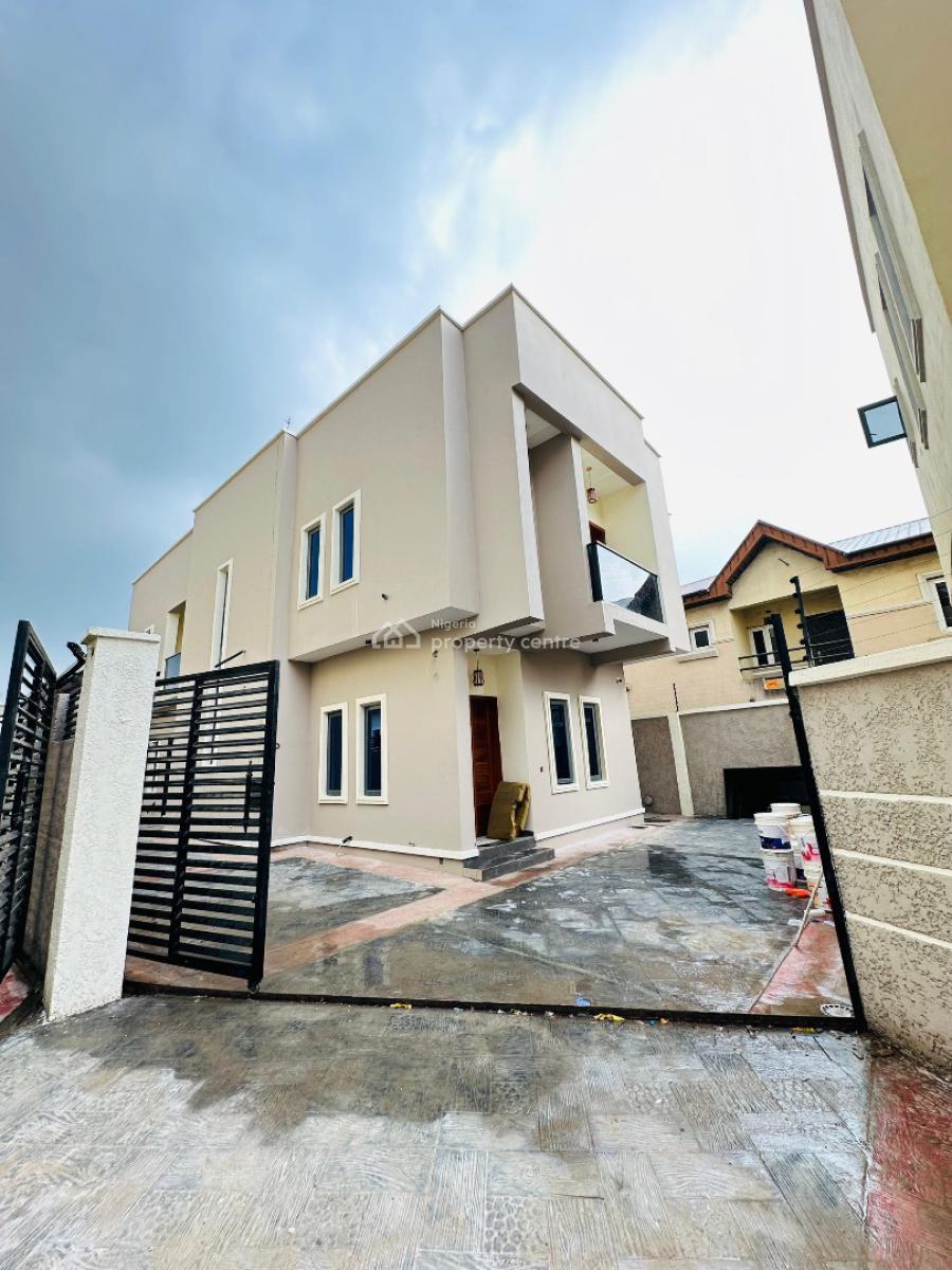 Lovely Built 3 Bedroom Fully Detached Duplex Plus Bq, Stylishly Built Home with Bq in a Secured Neighborhood, Magodo, Lagos, Detached Duplex for Sale
