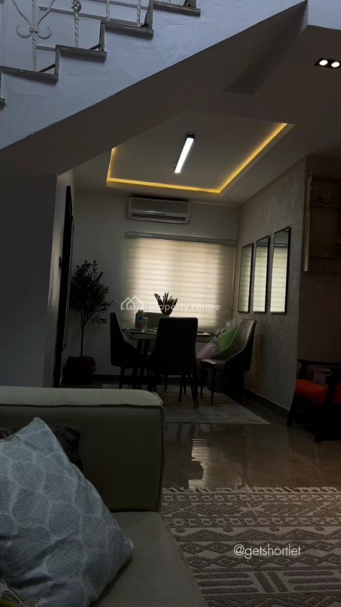 Furnished 3-bedroom Smart Massionate Duplex, Off Admiralty Road, Lekki Phase 1, Lekki, Lagos, Terraced Duplex for Rent