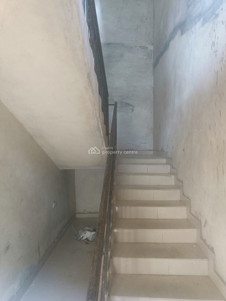 Block of 4 Flats Unfinished on a Full Plot of Land, Deed + Survey, Royal Palmwill Estate, Badore, Ajah, Lagos, Block of Flats for Sale