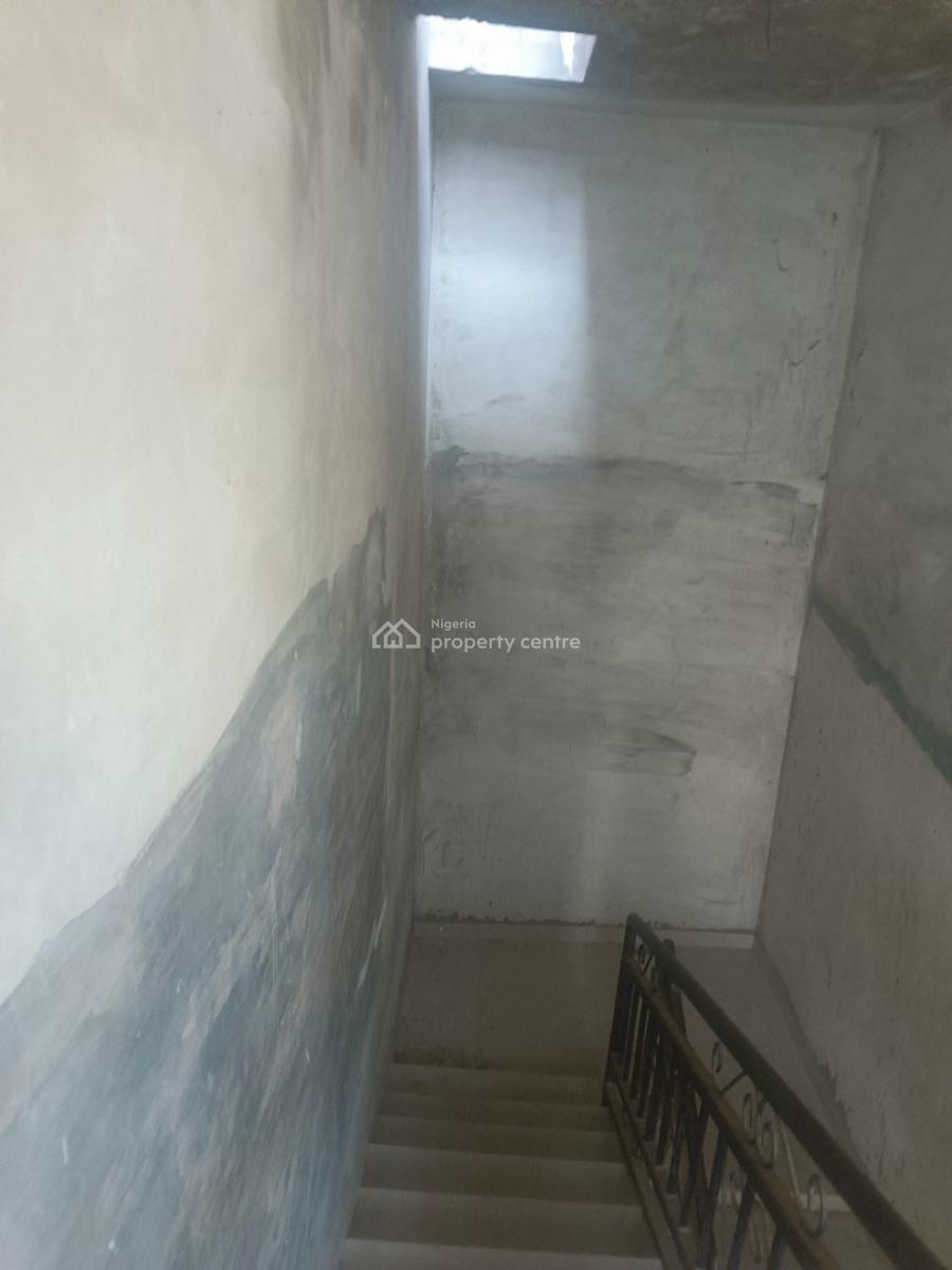 Block of 4 Flats Unfinished on a Full Plot of Land, Deed + Survey, Royal Palmwill Estate, Badore, Ajah, Lagos, Block of Flats for Sale