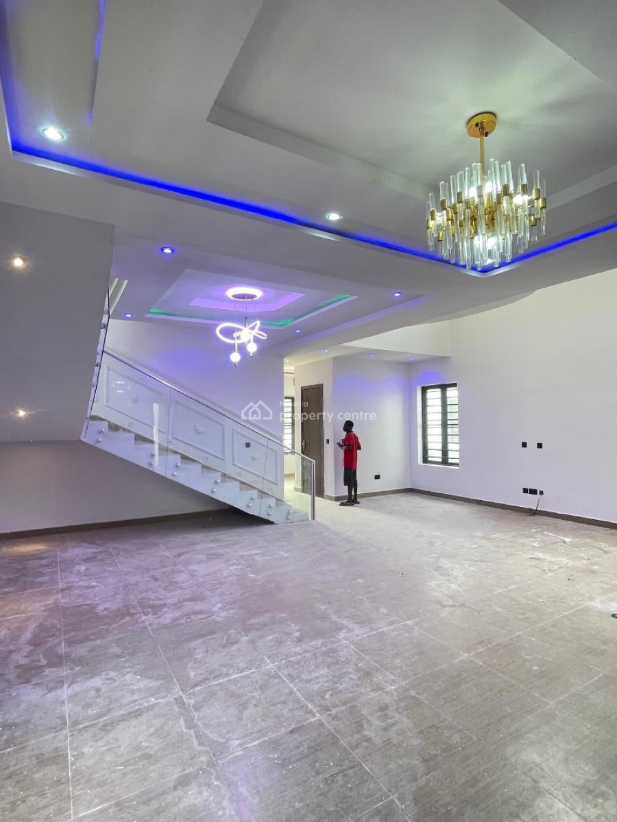 Magnificent 5 Bedroom Fully Detached Duplex with Bq, Pool and Terrace, Osapa, Lekki, Lagos, House for Sale