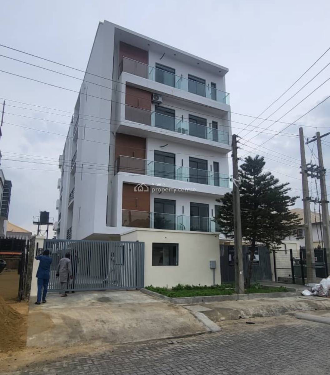 Exquisitely Finished & Serviced 3 Bedroom Flat with Bq, Off Durosimi Etti, Lekki 1, Lekki Phase 1, Lekki, Lagos, Flat / Apartment for Sale