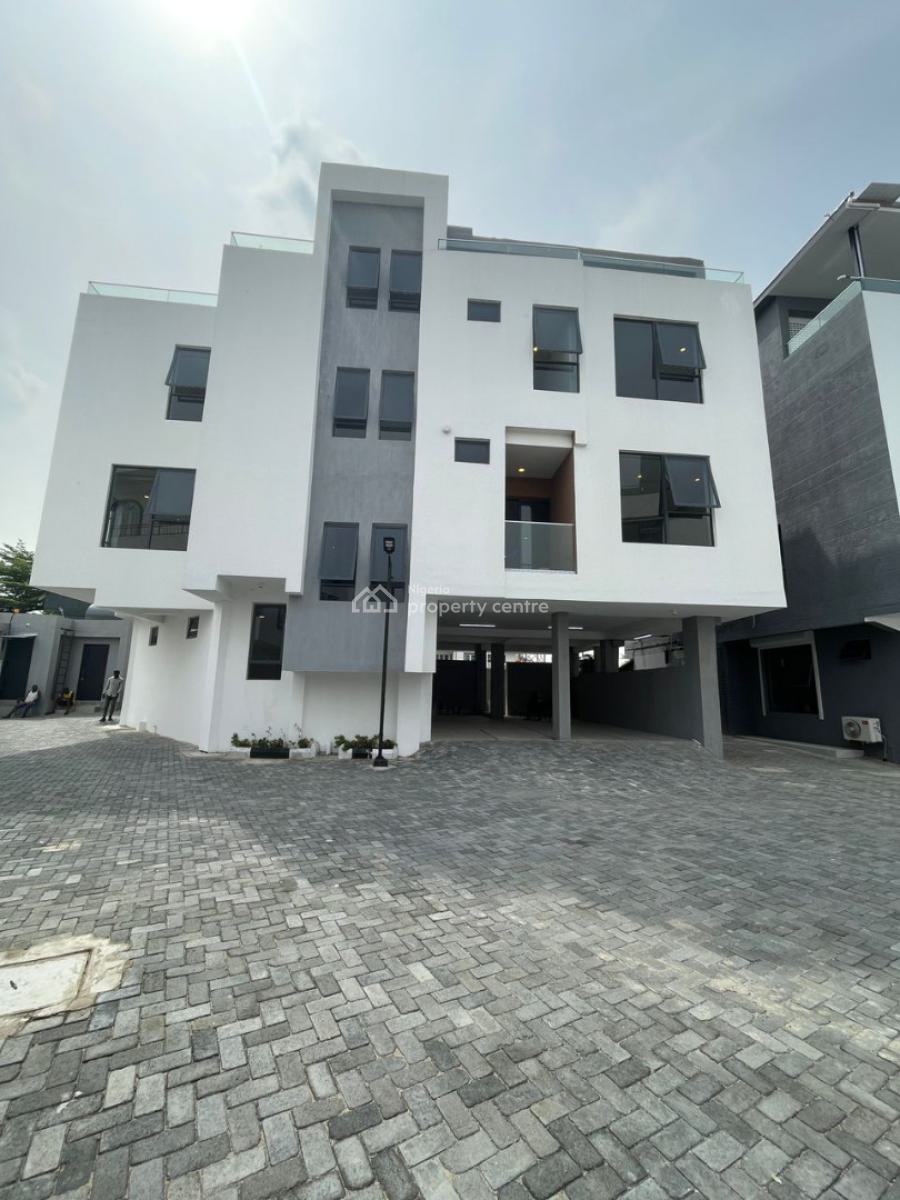 Aesthetically Pleasing 4 Bedroom Penthouse with Swimming Pool, Lekki Phase 1, Lekki, Lagos, House for Sale
