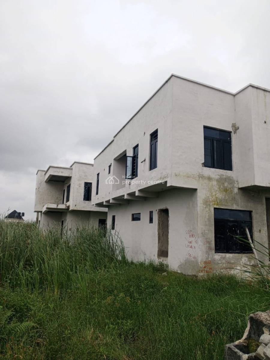 85% Ready 4 Bedrooms Duplex, Ajiwe Area, Sangotedo, Ajah, Lagos, Detached Duplex for Sale