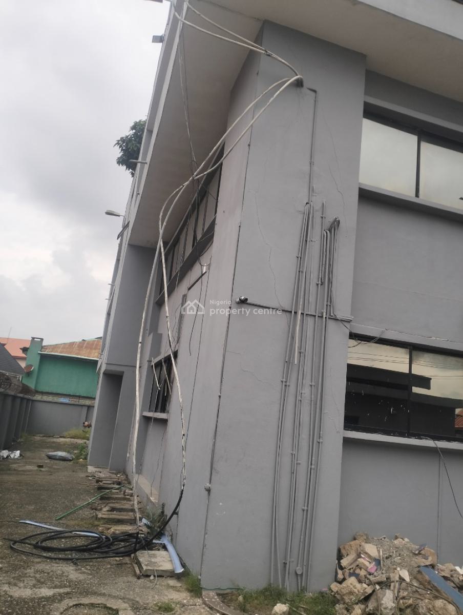 Commercial Building Along The Major Road at Oshodi Bus Stop, Oshodi Bus Stop, By The Pedestrian Bridge, Oshodi, Lagos, Office Space for Rent