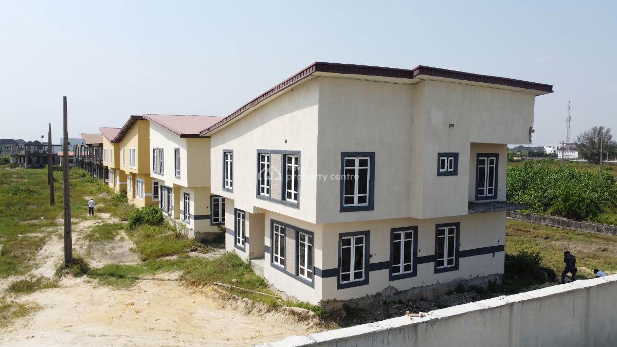 4 Bedroom Fully Detached Duplex (carcass), Pearl Nuga Court Estate, Off Monastery Road, Sangotedo, Ajah, Lagos, Detached Duplex for Sale