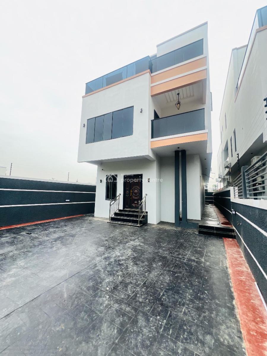Eye Catchy 4 Bedroom Detached Duplex Plus Bq and Solar(10 Panel)., Newly Built Home in a Gated Estate with Constant Electricity and Clean, Opebi, Ikeja, Lagos, Detached Duplex for Sale