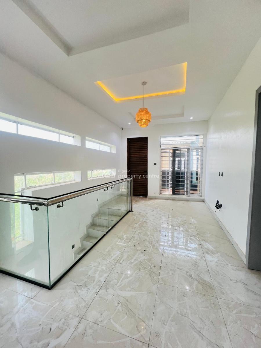 Eye Catchy 4 Bedroom Terrace Duplex Plus Bq  with Range of Amenities, Newly Built Home with Study Room, Water Heaters and Pop Ceiling, Opebi, Ikeja, Lagos, Terraced Duplex for Sale