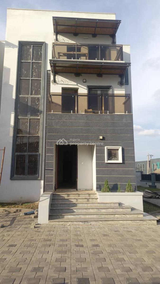 Brand New Luxury 5 Bedroom Terrace Duplex with Bq, Games Village, Kaura, Abuja, Terraced Duplex for Rent