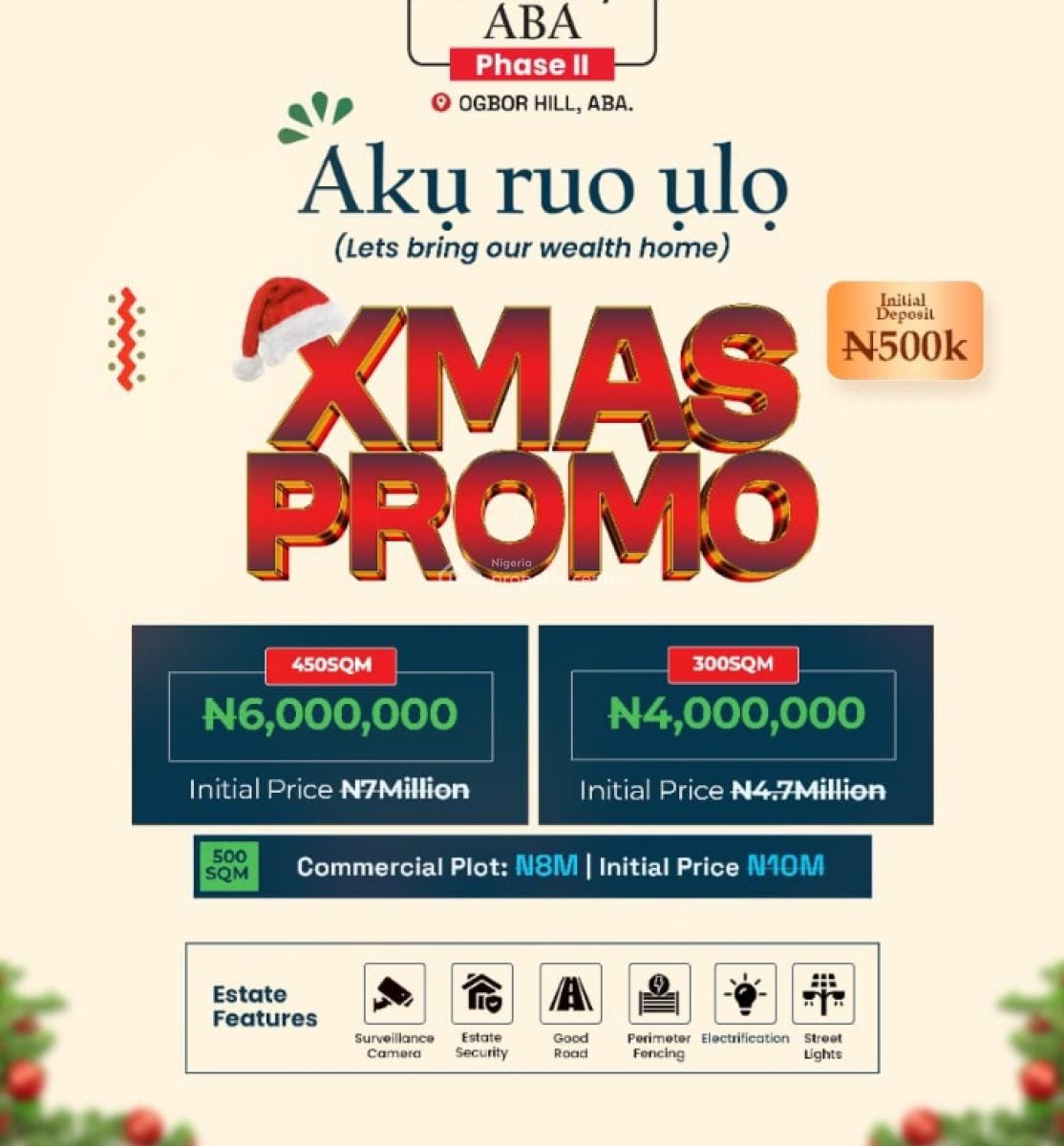 Land, Ogbor Hill, Aba, Abia, Residential Land for Sale