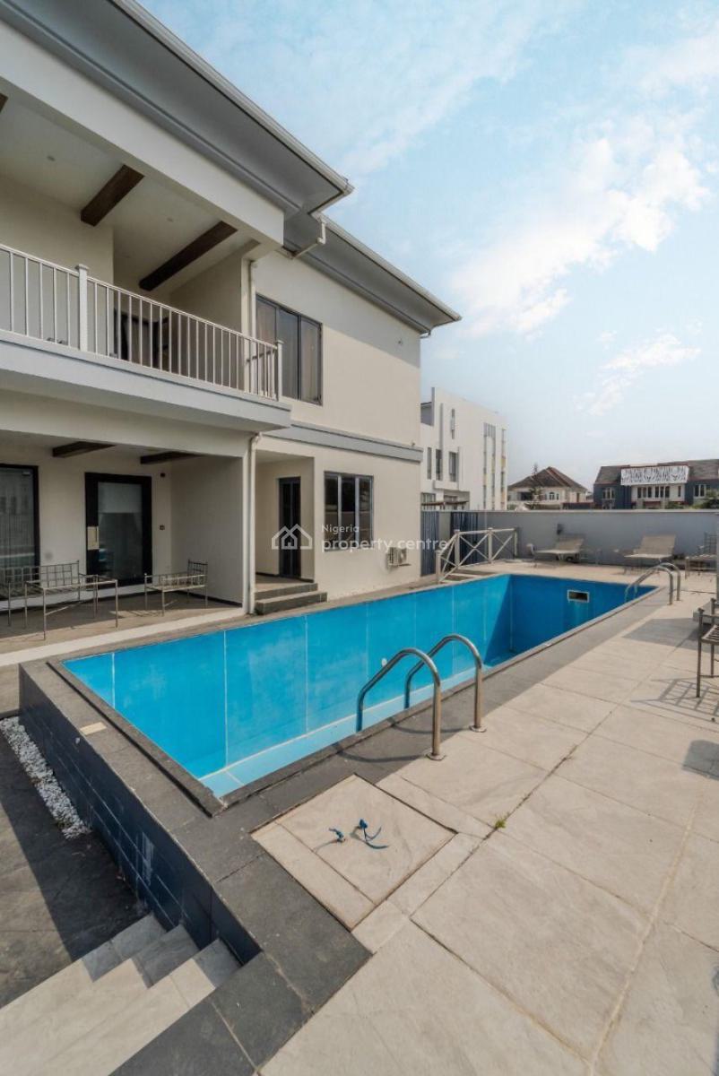 Exquisitely Furnished 5 Bed Detached Duplex with Swimming Pool and Bq, Pinnock Beach Estate, Osapa, Lekki, Lagos, Detached Duplex for Sale