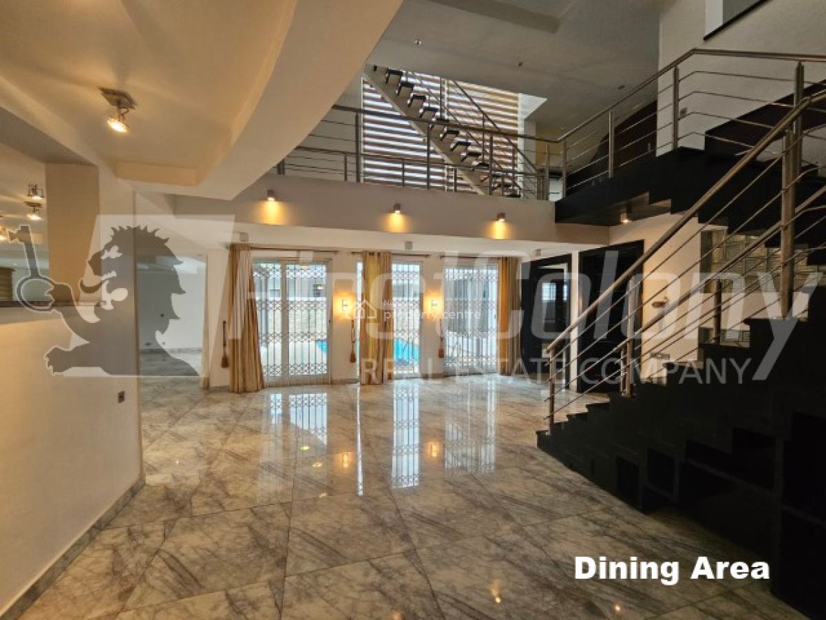 Gigantic Private 6 Bedroom Detached Home (with Swimming Pool), Banana Island, Ikoyi, Lagos, Detached Duplex for Rent