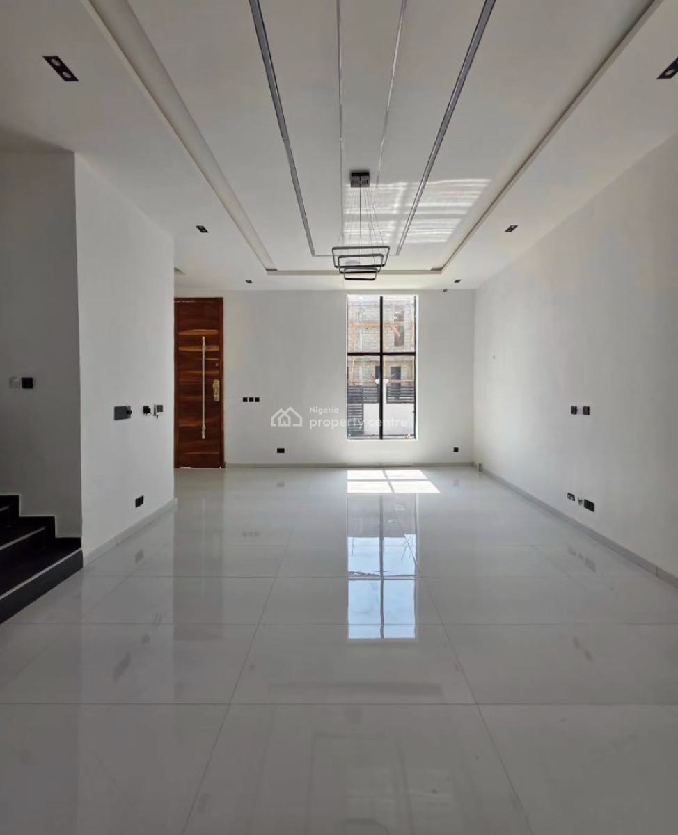 Beautifully Finished Luxury 5 Bedroom  Duplex with Bq, Cinema & Pool, Situated in a Well Secured Estate in Chevron Lekki, Lekki, Lagos, Detached Duplex for Sale