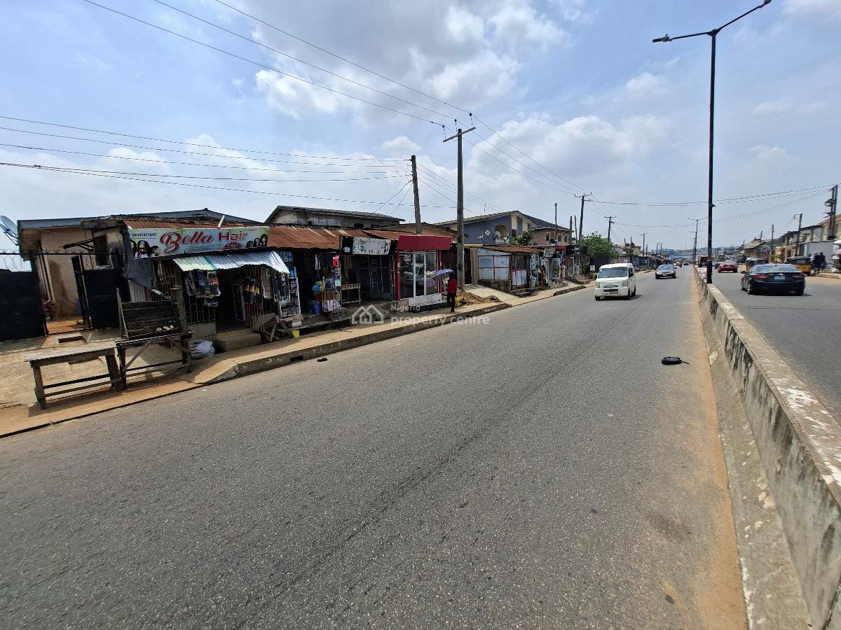 Commercial Land on The Major Road, Canoe/nnpc Road, Oke Afa, Isolo, Lagos, Commercial Land for Sale