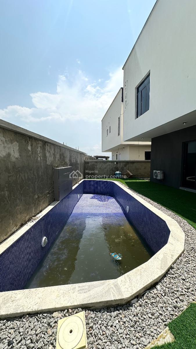 a Brand New  Automated 5bdr  Detached Duplex + Bq + Pool, Prominent Estate in, Lekki Phase 1, Lekki, Lagos, Detached Duplex for Sale