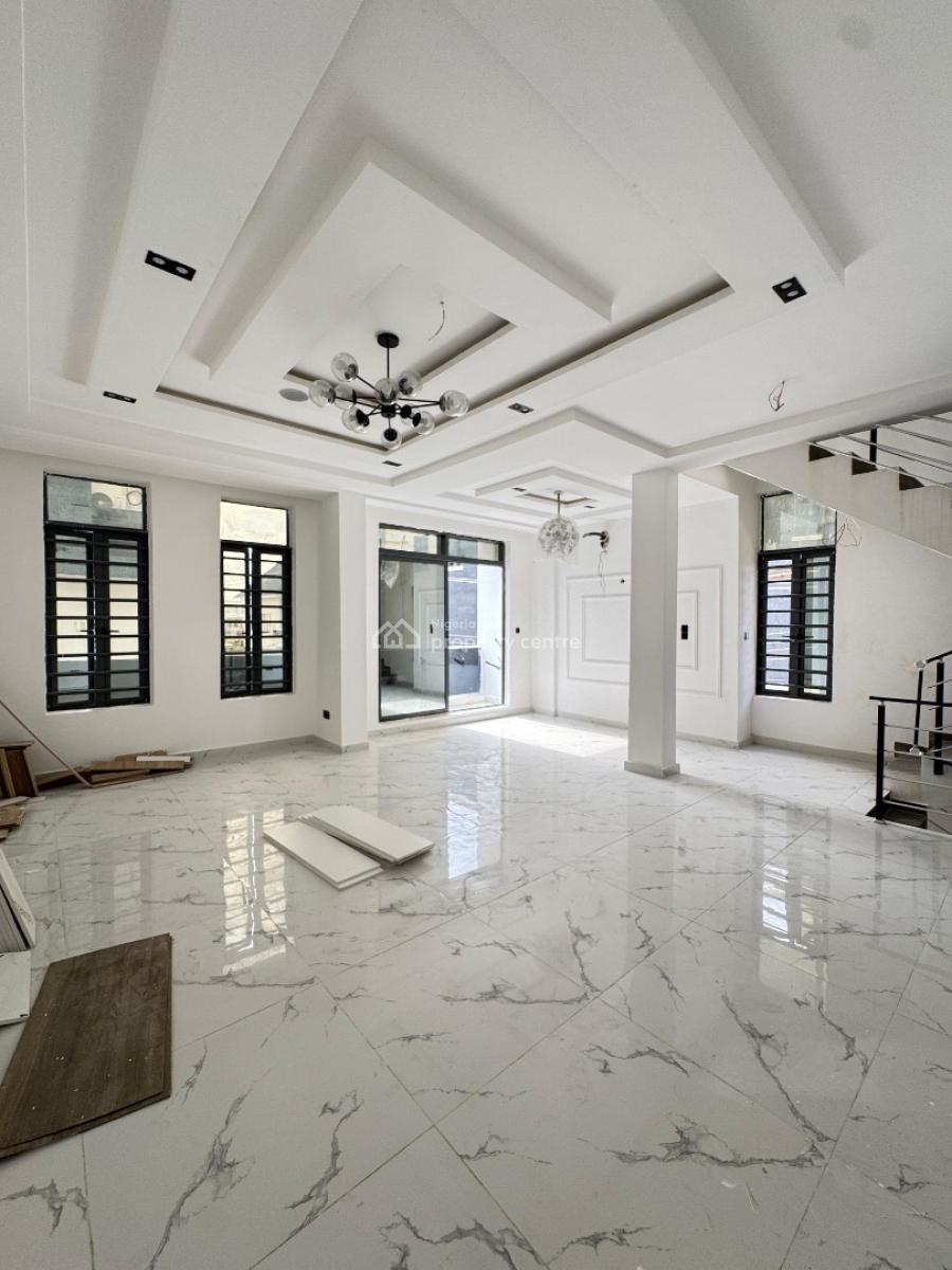 Fully Serviced 4 Bedroom Duplex with Bq, Ologolo Lekki Lagos, Ologolo, Lekki, Lagos, Terraced Duplex for Sale