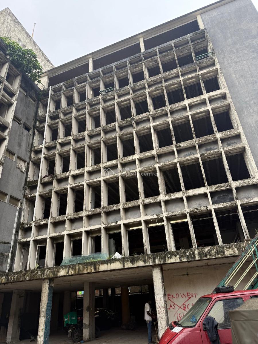 a Commercial 6 Floor Building, Broad Street, Lagos Island, Lagos, Office Space for Sale