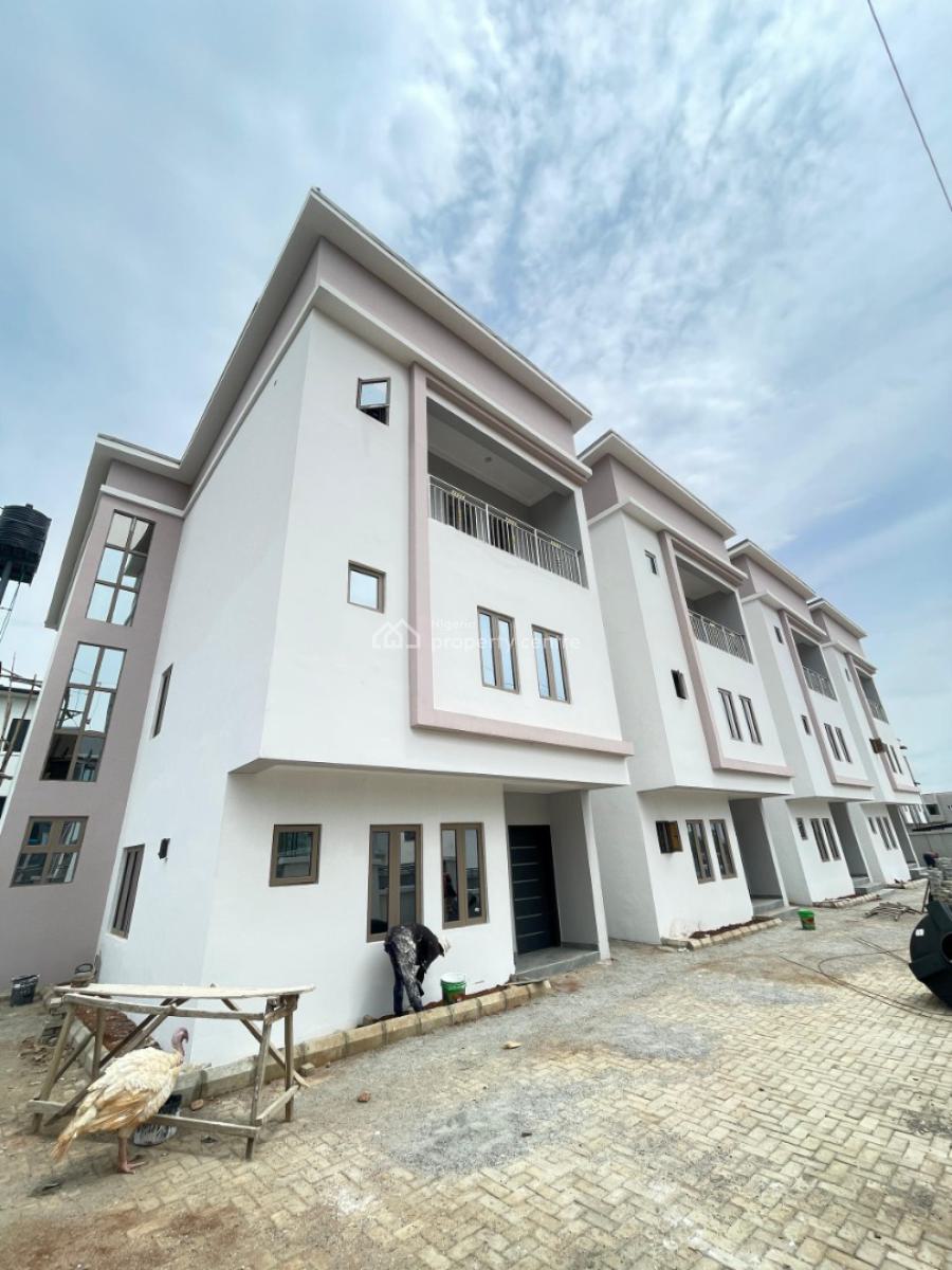 Luxury 4 Bedrooms Terraced Duplex, Katampe Main, Katampe (main), Katampe, Abuja, Terraced Duplex for Sale