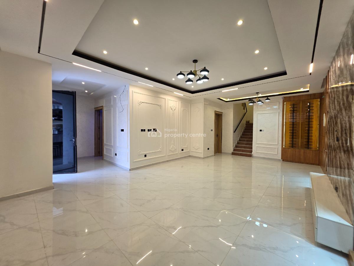 Brand New, Luxury 5 Bedroom Detached Duplex with Home Office, Chevron, Lekki, Lagos, Detached Duplex for Sale