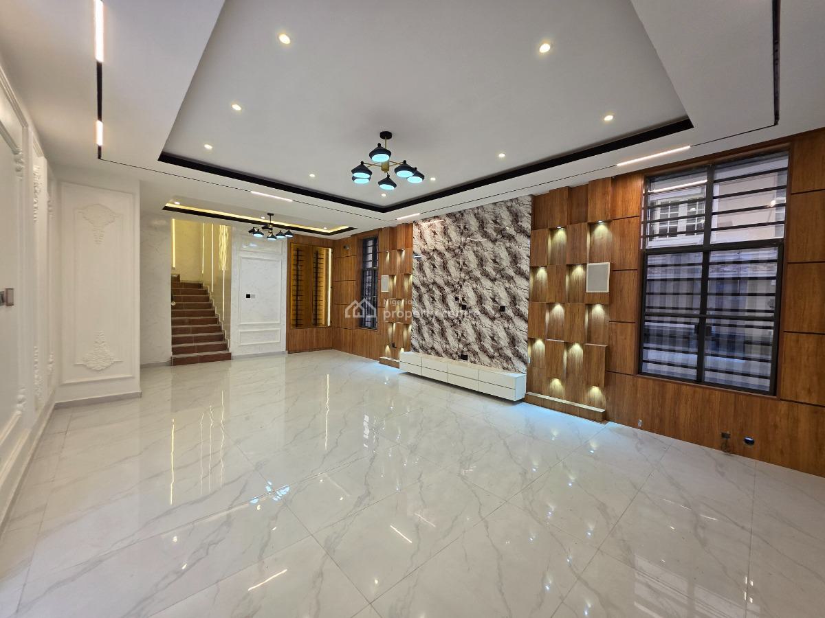 Brand New, Luxury 5 Bedroom Detached Duplex with Home Office, Chevron, Lekki, Lagos, Detached Duplex for Sale