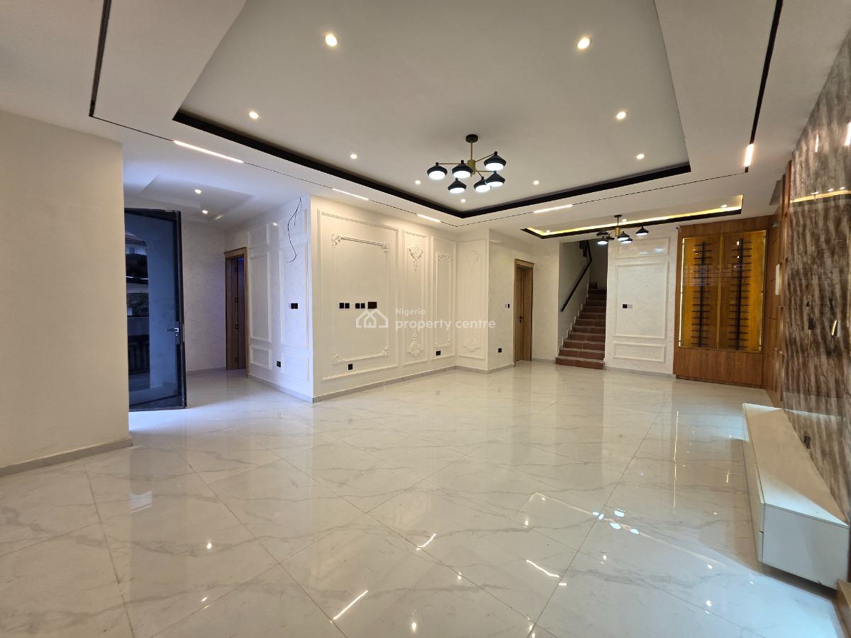 Brand New, Luxury 5 Bedroom Detached Duplex with Home Office, Chevron, Lekki, Lagos, Detached Duplex for Sale