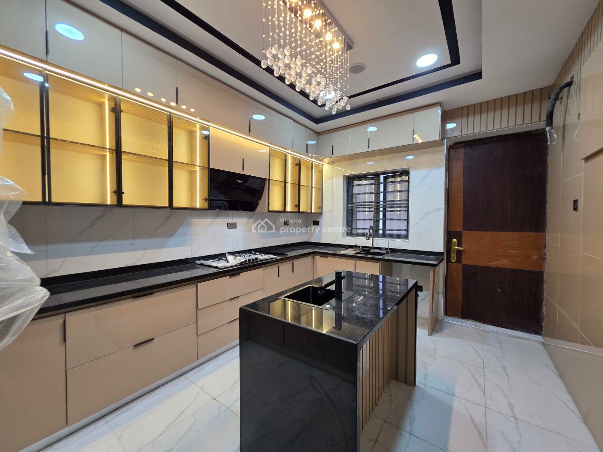 Brand New, Luxury 5 Bedroom Detached Duplex with Home Office, Chevron, Lekki, Lagos, Detached Duplex for Sale