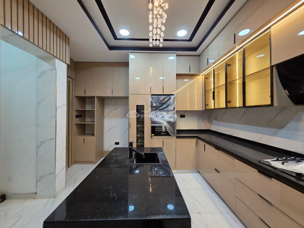 Brand New, Luxury 5 Bedroom Detached Duplex with Home Office, Chevron, Lekki, Lagos, Detached Duplex for Sale