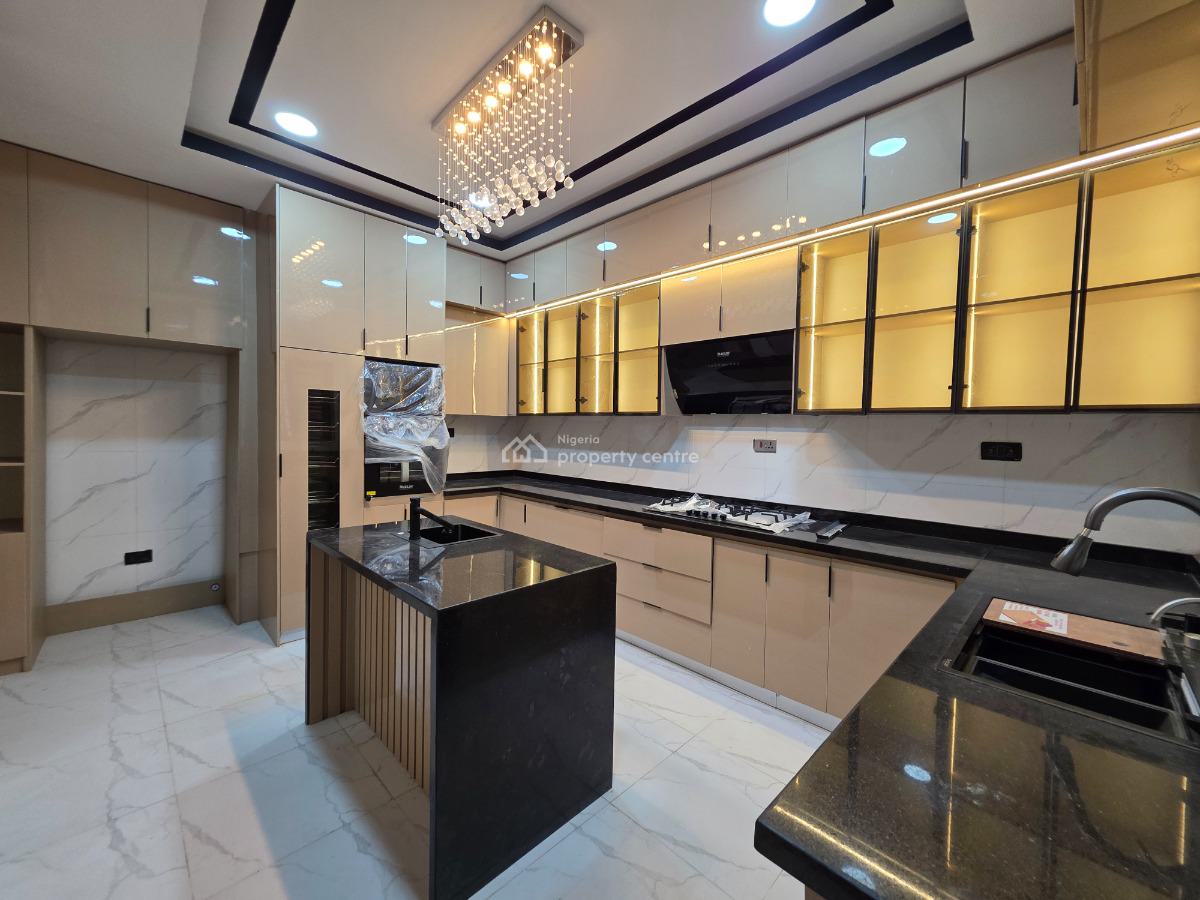 Brand New, Luxury 5 Bedroom Detached Duplex with Home Office, Chevron, Lekki, Lagos, Detached Duplex for Sale