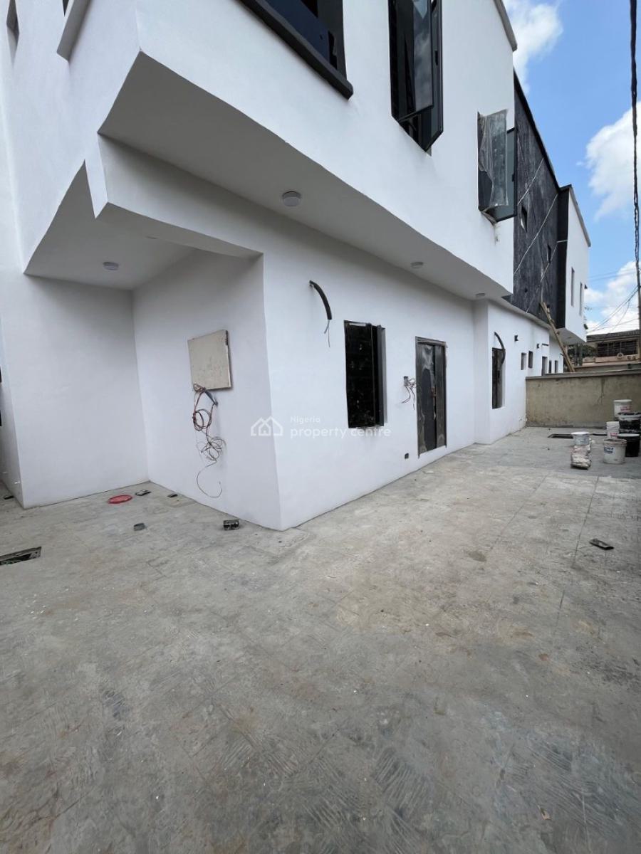 Newly Built 4 Bedrooms Semi-detached Duplex in a Very Secured Location, Ogba, Ikeja, Lagos, Semi-detached Duplex for Sale
