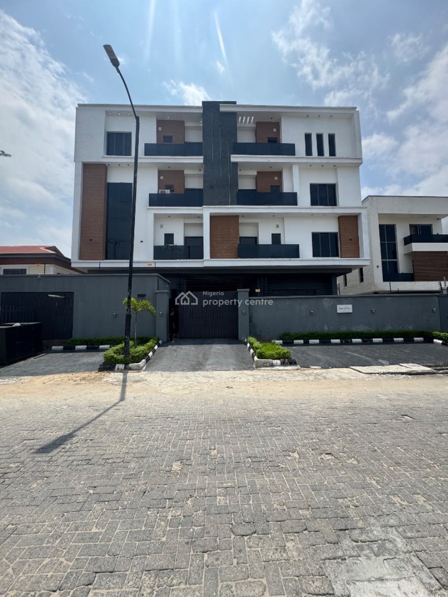 Newly Built 2 Bedroom Flat in Secured Environment, Lekki Phase 1, Lekki, Lagos, Block of Flats for Sale