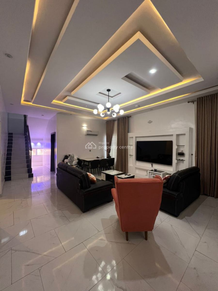 Fully Furnished 4 Bedroom Detached Duplex with Bq, Ajah, Lagos, Detached Duplex for Rent