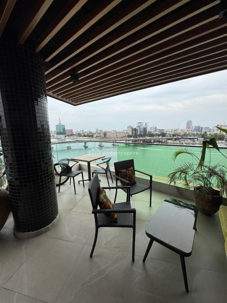 7th Floor Waterfront 1 Bedroom Apartment, Banana Island, Ikoyi, Lagos, Mini Flat (room and Parlour) Short Let