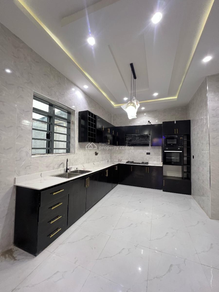 Ultra Modern 4 Bedrooms Fully Detached Duplex Plus Bq, Newly Built Home with Modern Architecture with Family Lounge, Ogba, Ikeja, Lagos, Detached Duplex for Sale