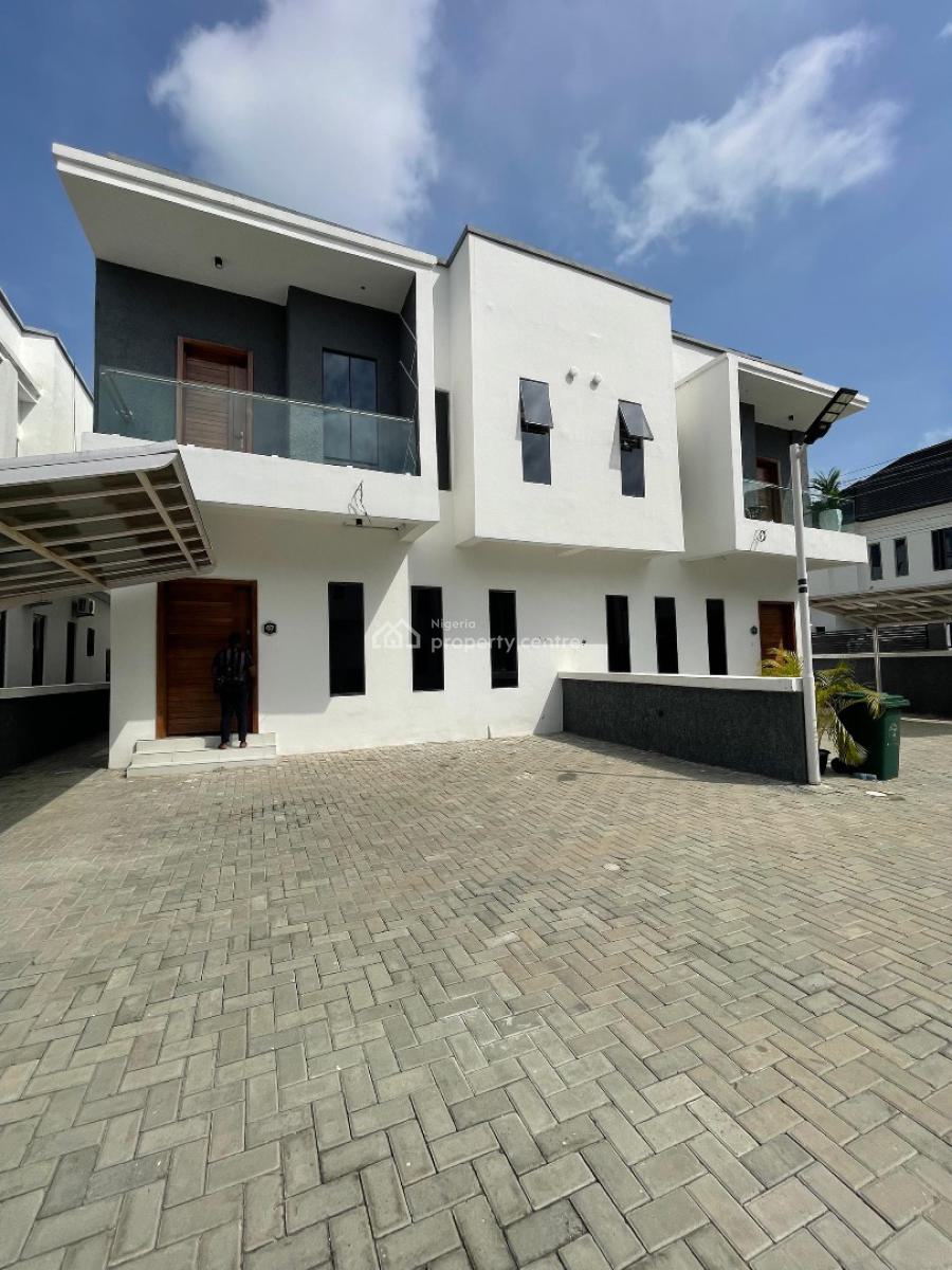 Beautifully Furnished 4 Bedroom Semi-detached Duplex with Bq, Vgc, Lekki, Lagos, Semi-detached Duplex for Sale